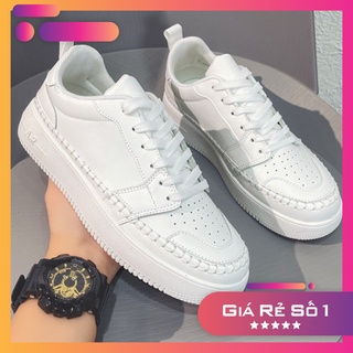 Giày sneaker nam trắng full hot 2022 - k09
