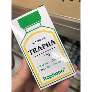 bột khử mùi hôi chân khi đi giày Trapha 30g