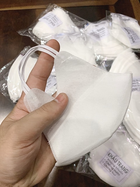 (Set 10c Giá Sỉ) Khẩu trang 3D vải không dệt 2 lớp | BigBuy360 - bigbuy360.vn