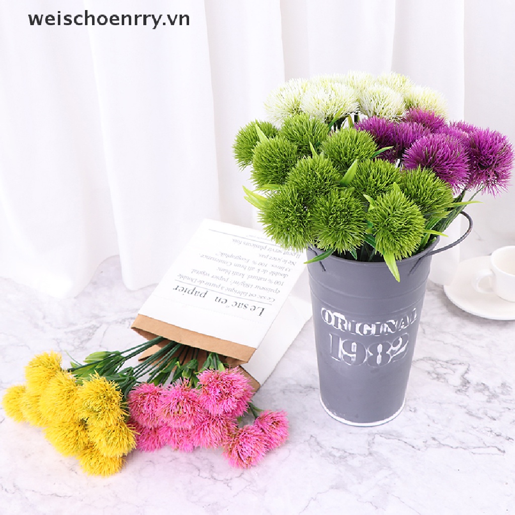 10 Hoa Bồ Công Anh Giả Dùng Trang Trí Nhà Cửa