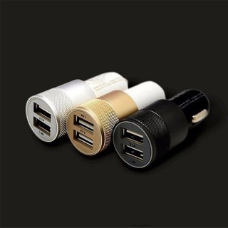 Bộ sạc USB kép tích hợp 2 ổ cắm USB 12V sạc 2.1A hiển thị đèn LED cho xe hơi