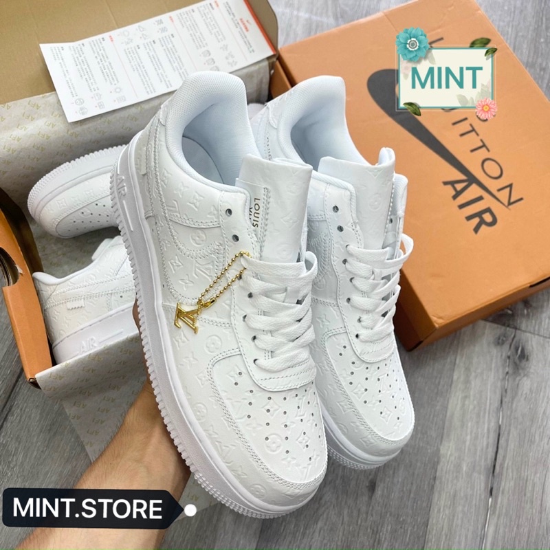 Giày sneaker mix luôn vui tươi trắng full
