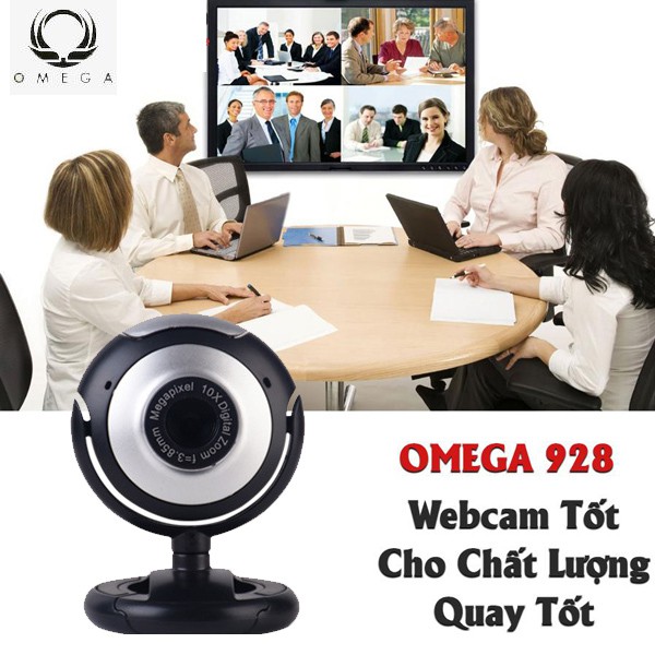 🌟CHÍNH HÃNG 🌟 Webcam HD Dạy và Học Online Có Mic | Omega C928 | BigBuy360 - bigbuy360.vn