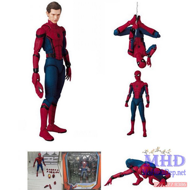 [MHĐ] Mô hình Figma Người nhện Spider Man Homecoming MAF 04