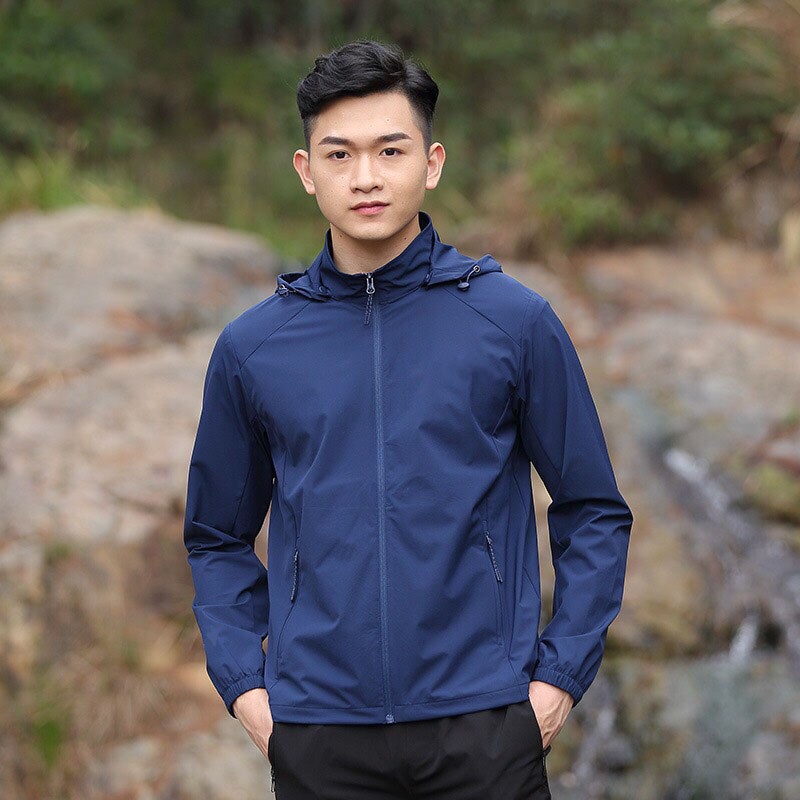 Áo Khoác Dù Nam có nón Cao Cấp From Chuẩn Đẹp