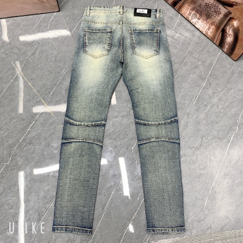 Quần Jeans Batman, Quần Jeans Đính Đá Quần Vá Da ARMI Chất Đẹp Co Dãn 4 Chiều Không Phai Màu