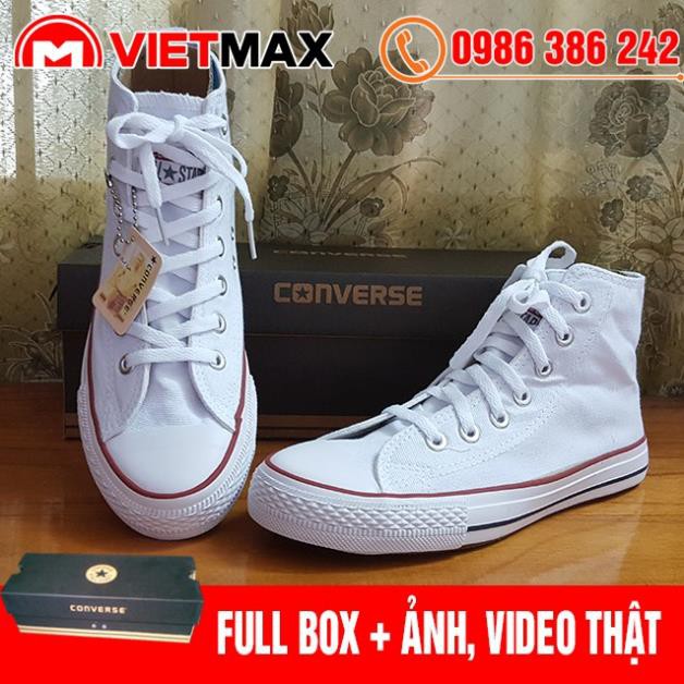 Hot SALE 🎁 [FREE SHIP + BOX] Giày Thể Thao CV Classic Trắng Cao Cổ Hàng Chất Lượng Có Sẵn ⚡ CHẤT sịn : new L ' . ' ' ' | BigBuy360 - bigbuy360.vn