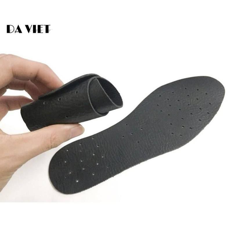 Lót giày da bò chuẩn 100% mềm khử mùi thông thoáng