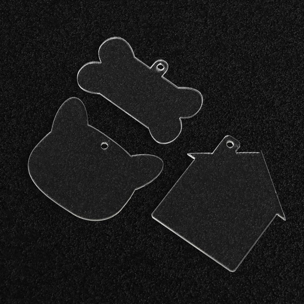 Móc Chìa Khóa Bằng Acrylic Trong Suốt Độc Đáo