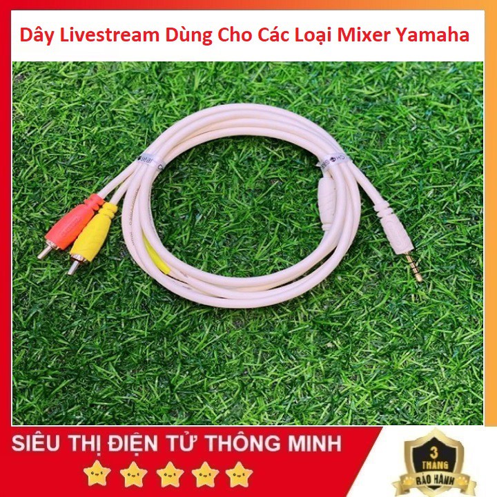 Dây Livestream Dùng Cho Mixer, F4, F7, G4, M4, Chất Lượng Cao Chuyên Thu Âm - Âm Thanh Stereo