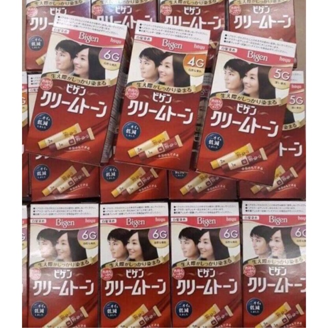 Thuốc nhuộm tóc Bigen Nhật Bản (bill - đủ màu)