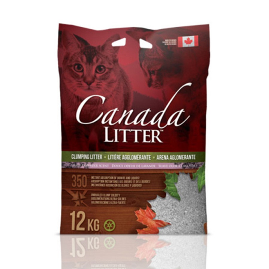 Cát Canada Litter 12kg Cát Vệ Sinh Cho Mèo