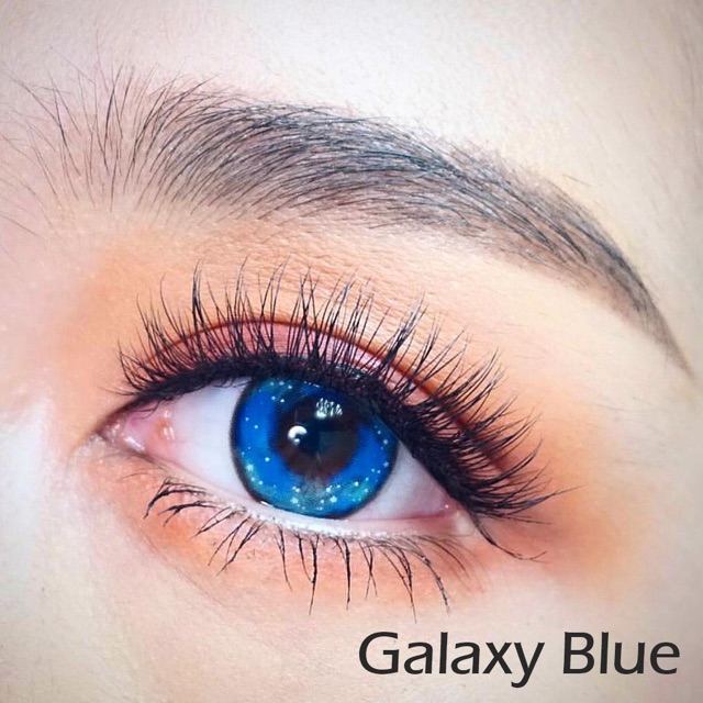 Lens 4 màu dải ngân hà lens GALAXY siêu xinh hạn sử dụng 6 tháng