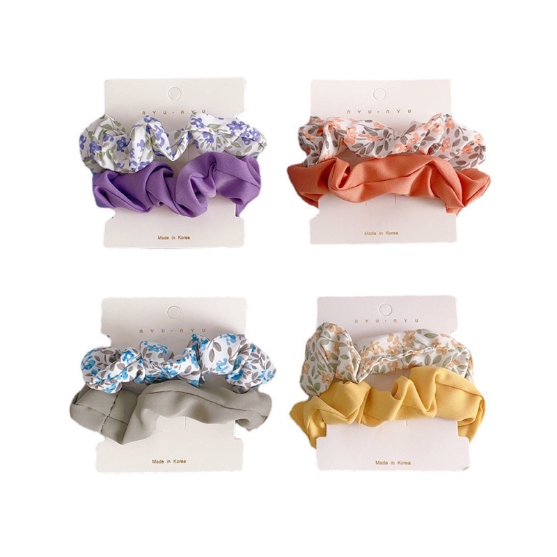 Dây buộc tóc loại nhỏ hoạ tiết xinh xắn cho nữ