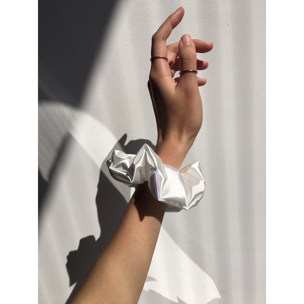 NINA - Dây chun buộc tóc Satin Scrunchies Handmade