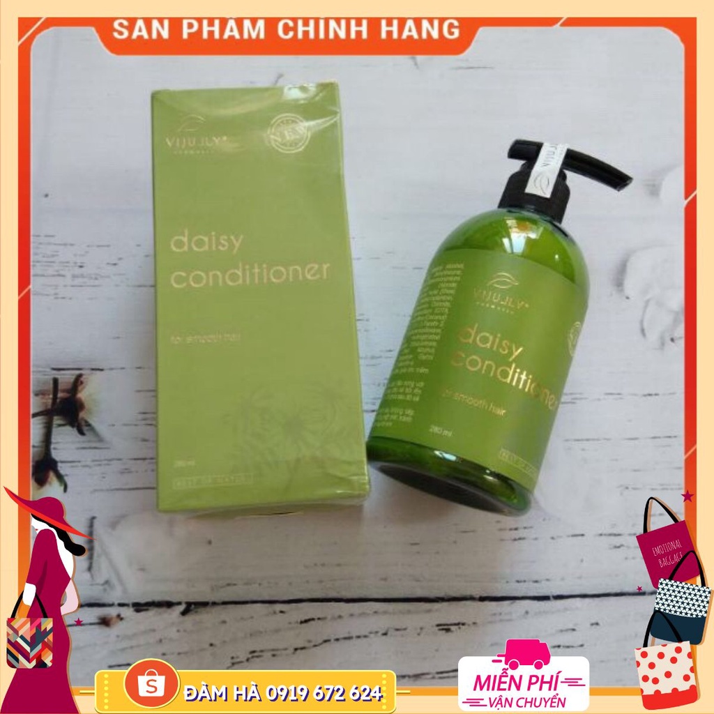 [Siêu rẻ] Dầu xả Vijuly dừa hương hoa cúc daisy conditioner