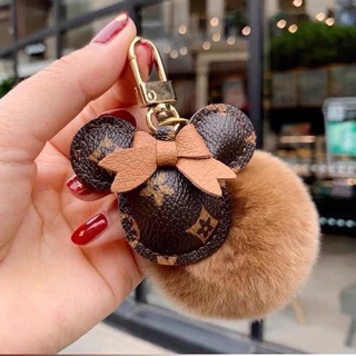 [Full Box] Móc Khoá Chuột Mickey Da Chuẩn Xịn