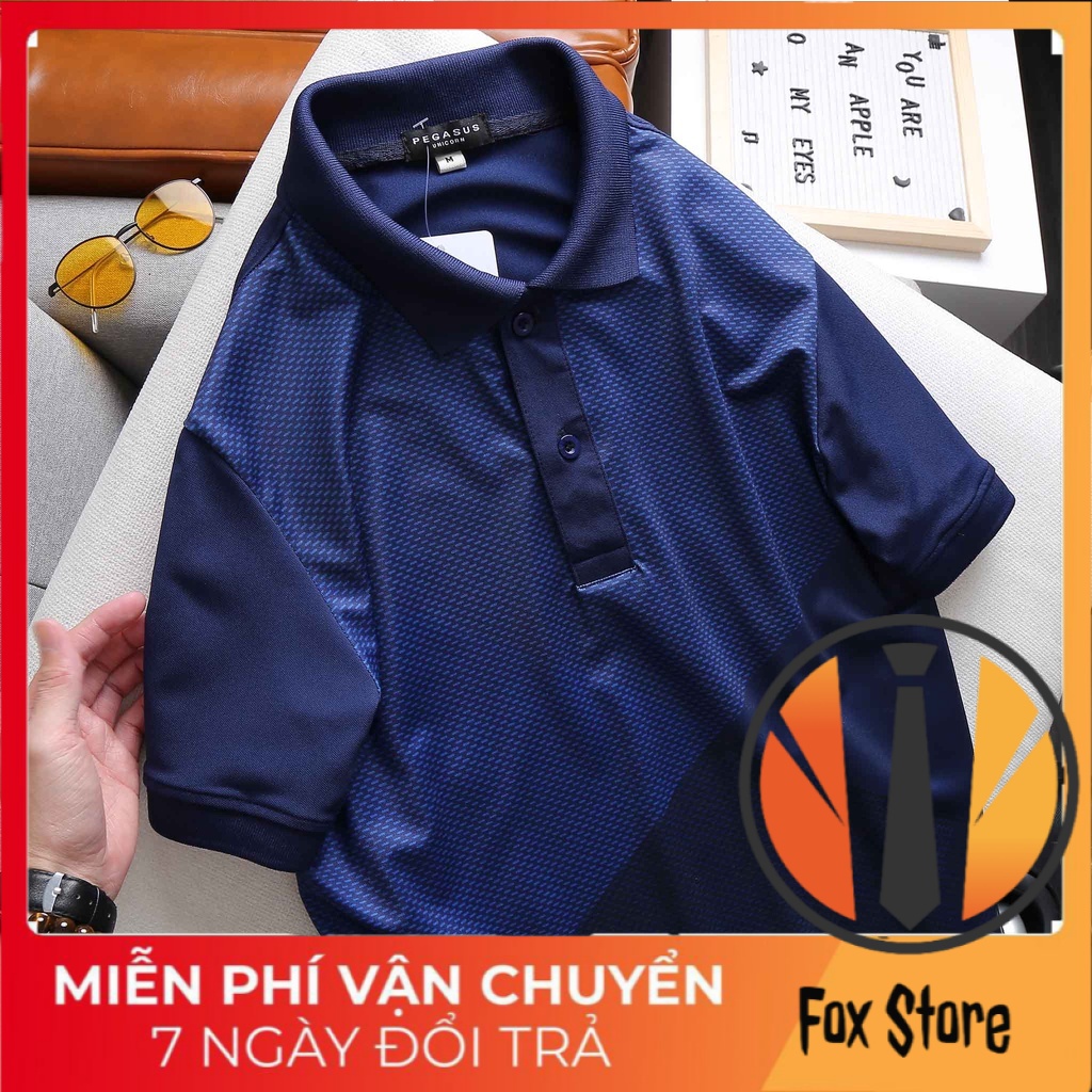 Áo thun nam cổ bẻ polo nam Pegasus Vegas chất vải mát mền mịn, độ co giãn cao.[HỖ TRỢ ĐỔI SIZE]