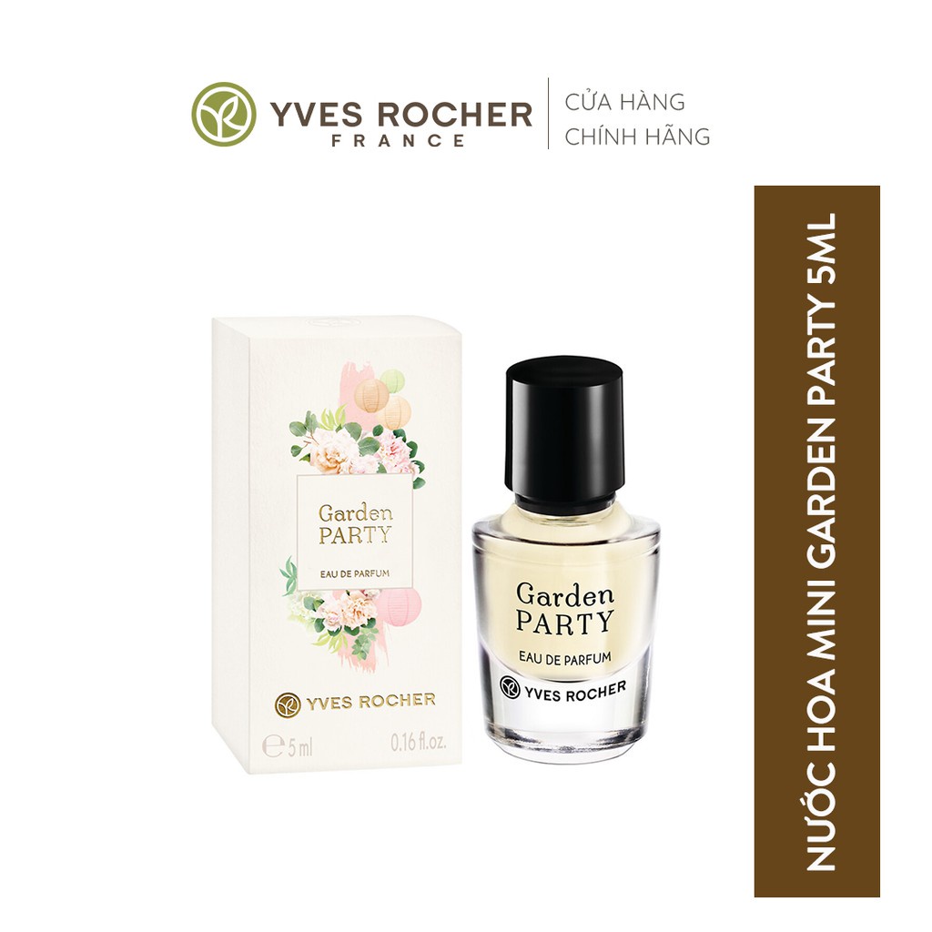 Yves Rocher - Chiết Nước hoa dành cho nữ MINI EAU DE PARFUM GARDEN PARTY 5ML