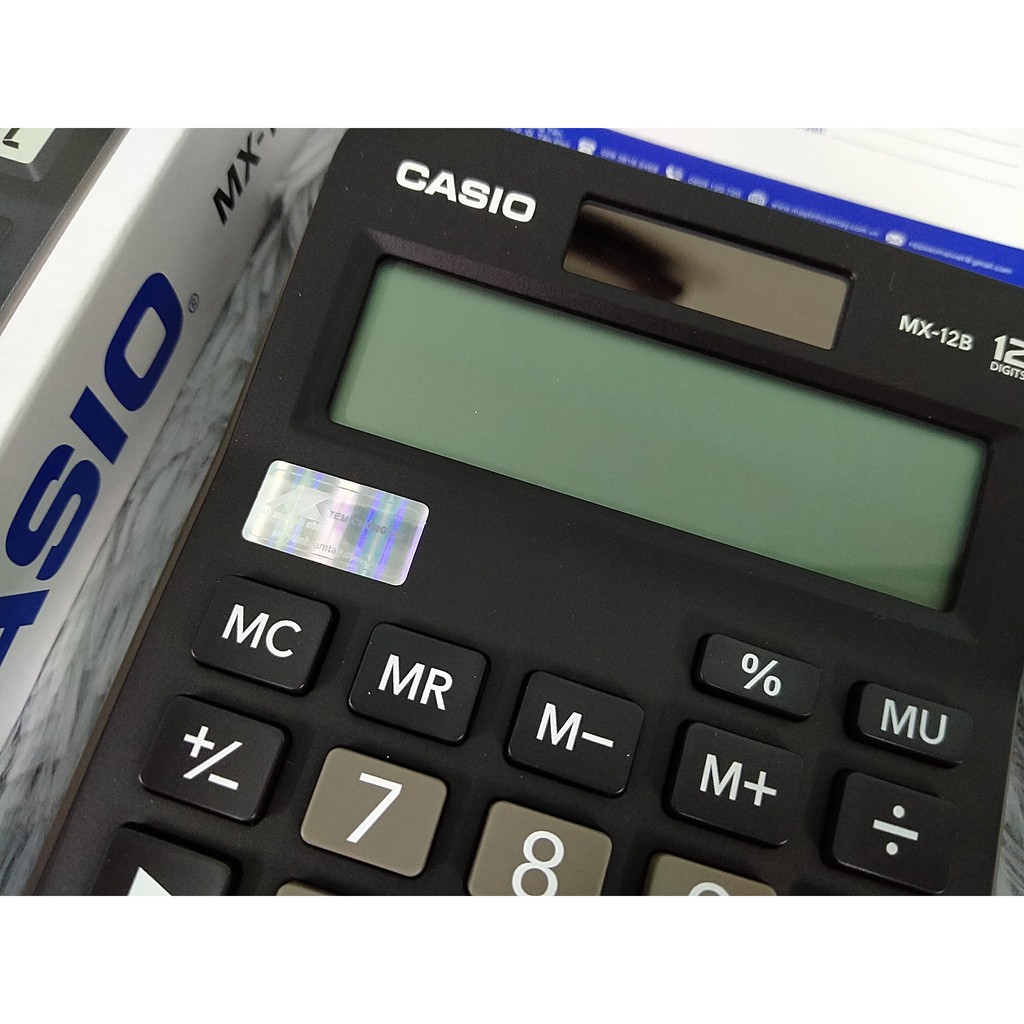 [HỏaTốc] Máy Tính Casio MX12B Chính Hãng (Bảo Hành 7 Năm)