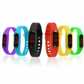 Đồng hồ Led Silicon Kiêm Vòng Tay
