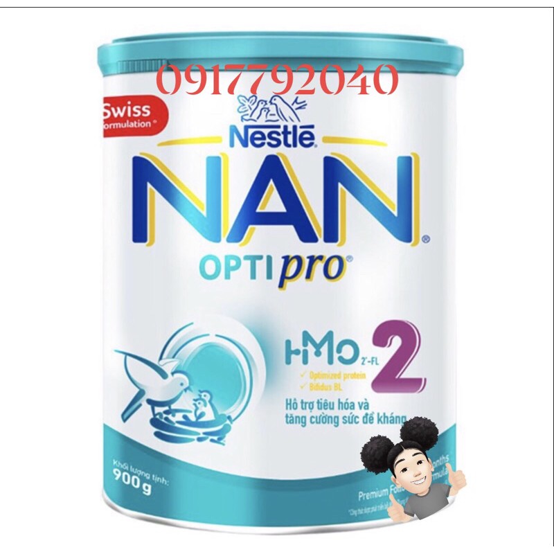 Sữa NAN OPTIPRO HMO 2 900g