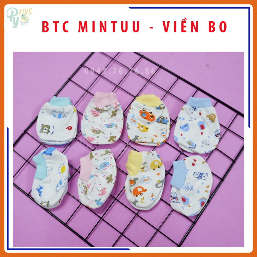 Bộ bao tay chân cao cấp Fany / Mintuu cho bé sơ sinh