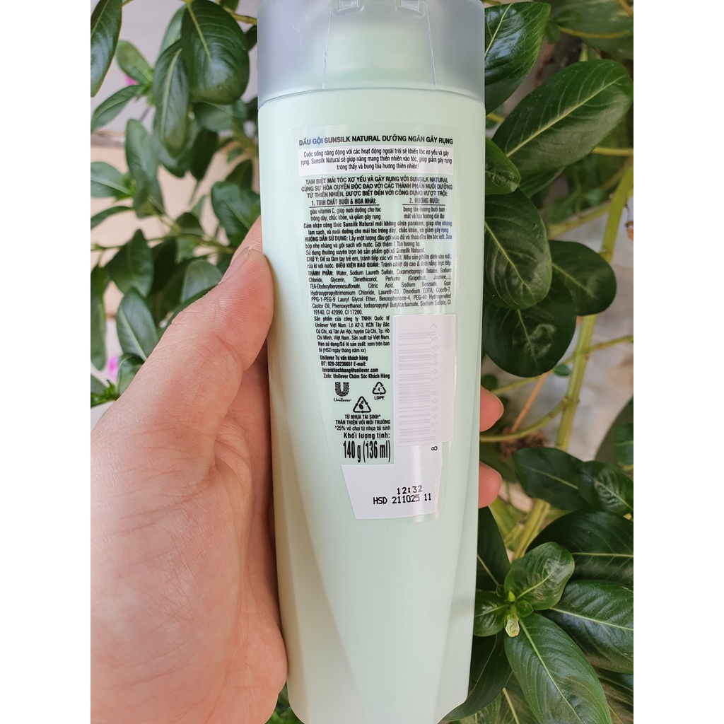 140G - Dầu gội Sunsilk Mềm Mượt Diệu Kỳ/ngăn gãy rụng
