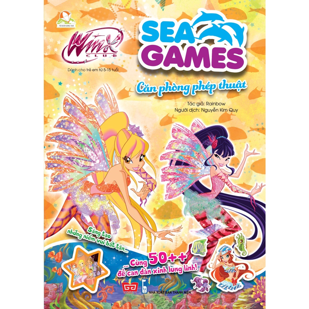 SÁCH - Winx club - Sea Games ( 4 CUỐN )