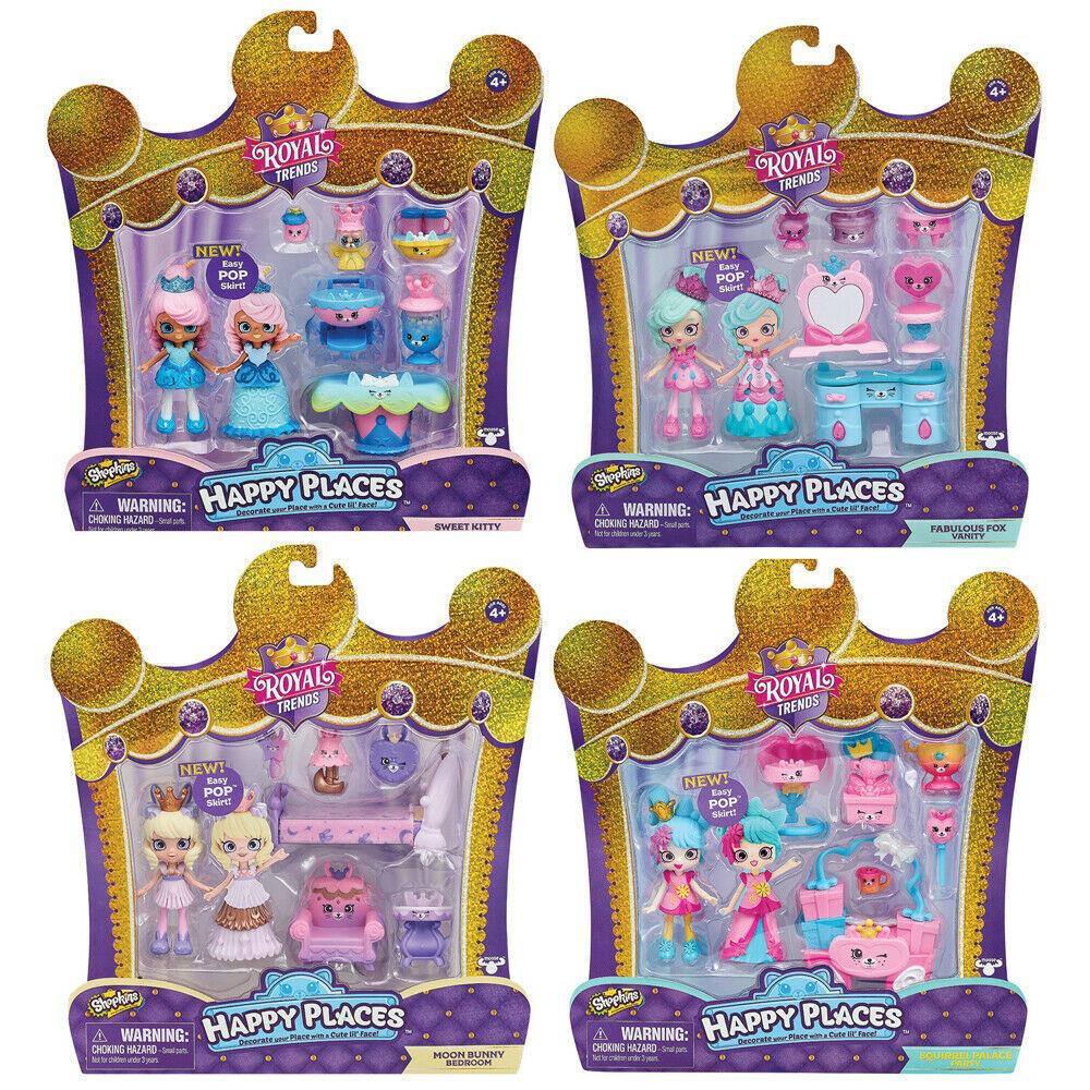 Shopkins Doll Royal Princess - Búp bê Shopkins Hoàng Gia Happy Places + Kèm phụ kiện - Full box