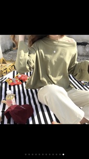 Áo thun dài tay trễ vai