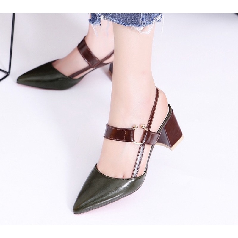 [Sẵn] Giày Cao Gót Công Sở Nhẹ Nhàng ( Size 35 - 42 ) 808