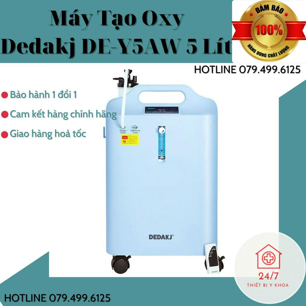 ⛔️GIÁ XẢ KHO❗️Máy Tạo Oxy Chuẩn Bệnh Viện DEDAKJ DE-Y5AW 5 Lít - Chính Hãng Bao Đổi Trả