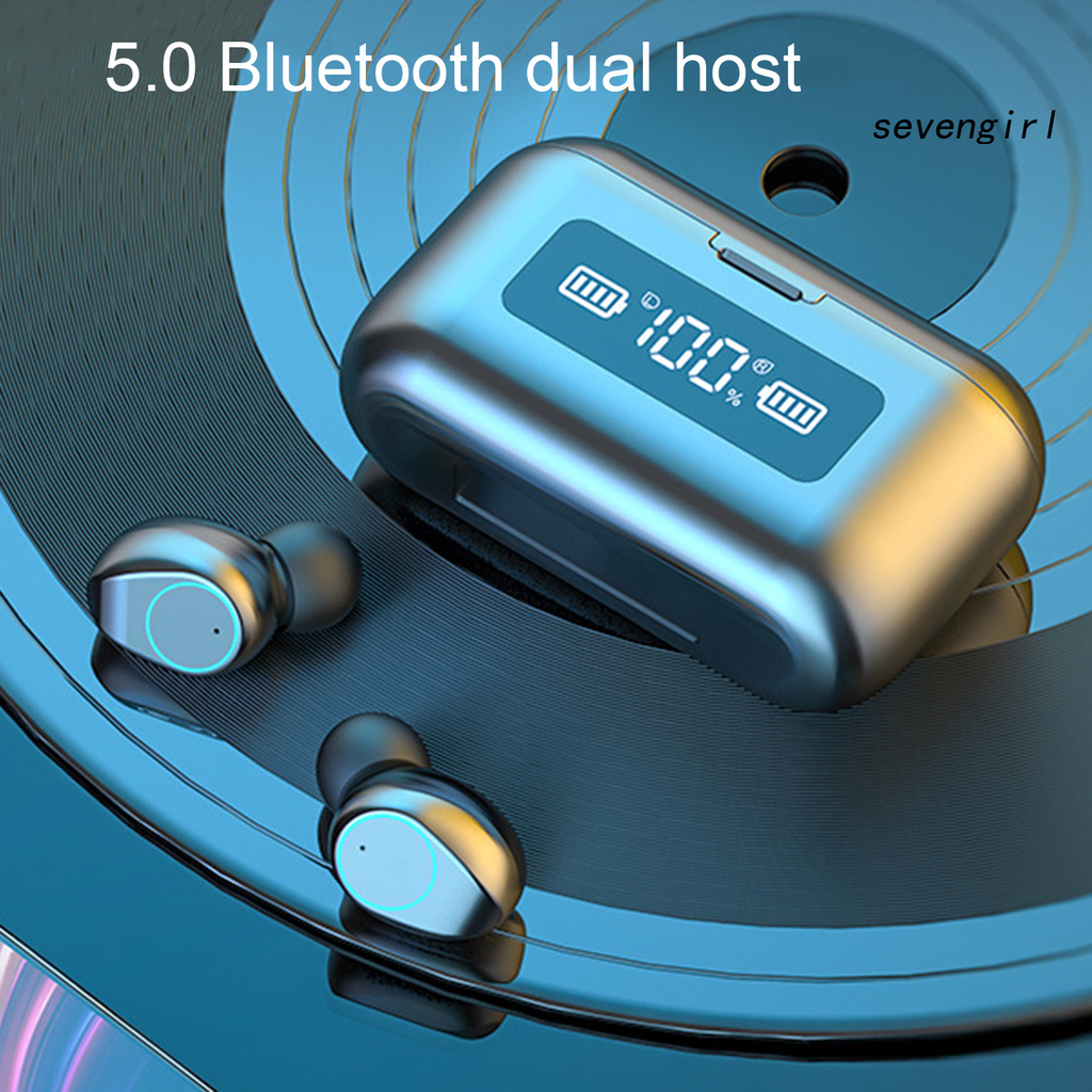 Tai Nghe Nhét Tai Sev-Ear Chống Nước Kết Nối Bluetooth Điều Khiển Cảm Ứng