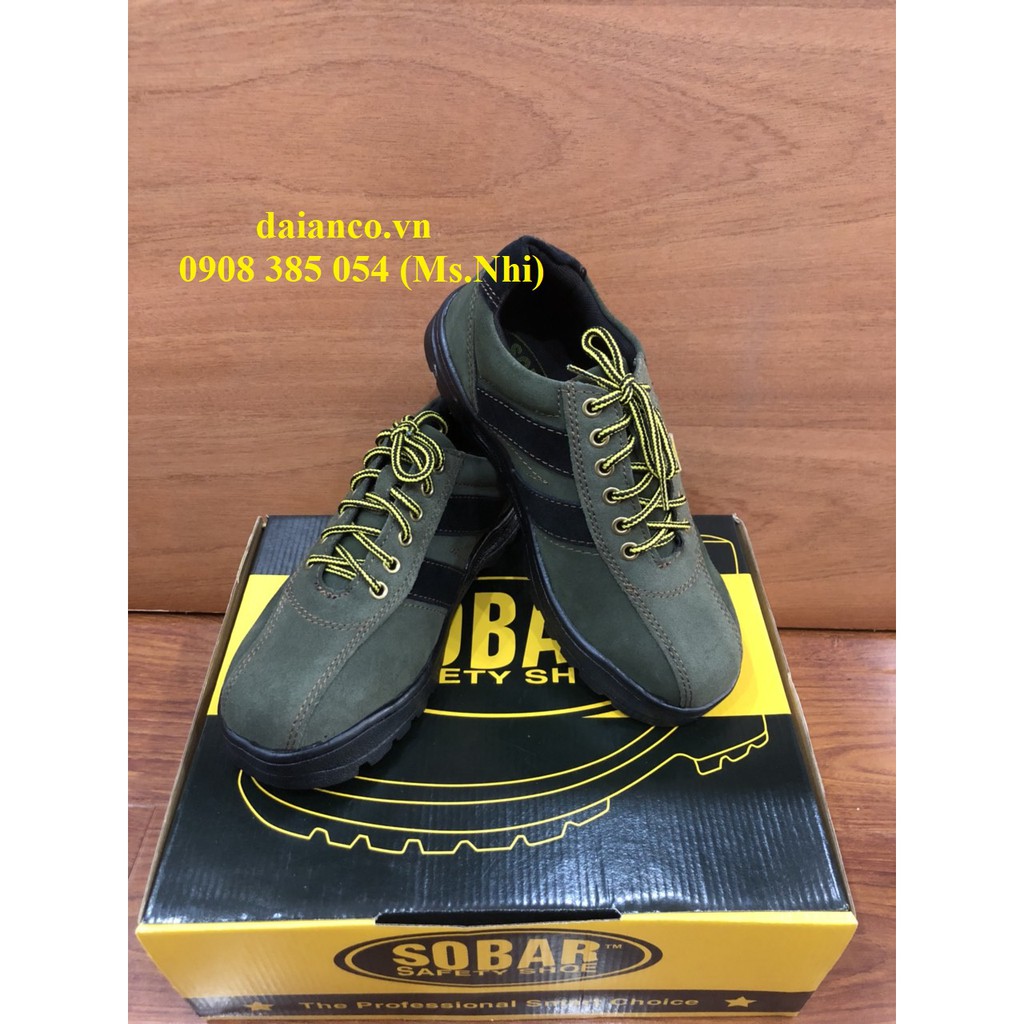 Giày bảo hộ lao động VRM-900G mũi thép - hình thật