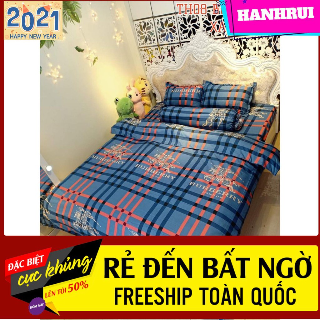 [Drap ga giường]Ga trải giường vải cotton poly mát rẻ nhất tp hcm-hanhrui G13