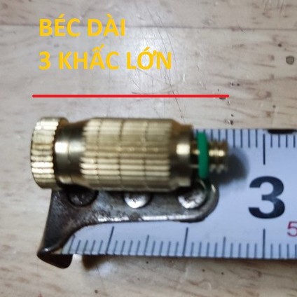 Béc phun sương bằng đồng (số 1-2-3)