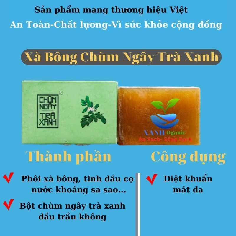 Xà bông sinh dược thiên nhiên sáng da diệt khuẩn sạch mụn đủ 10 loại | BigBuy360 - bigbuy360.vn
