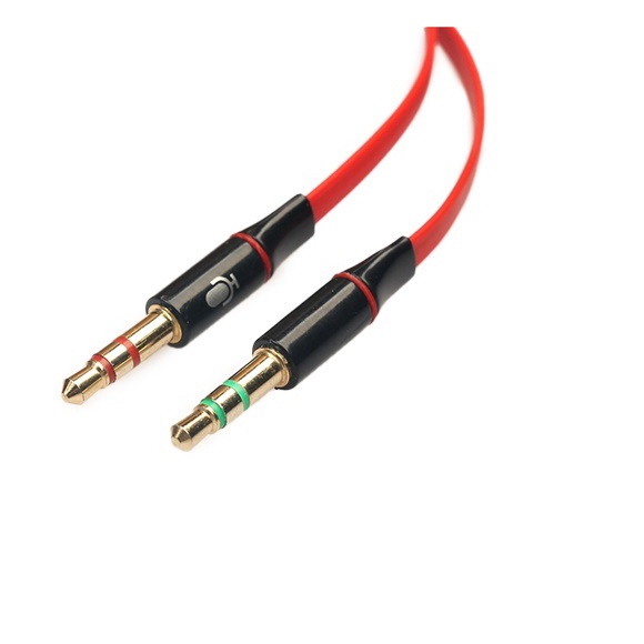 Cáp gộp và chia audio và mic 3.5mm Jack gộp tai nghe 3.5 bọc chống đứt