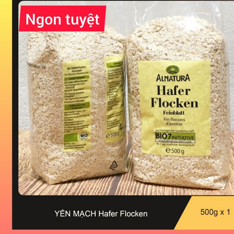 Yến mạch cán vỡ Hafer Flocken