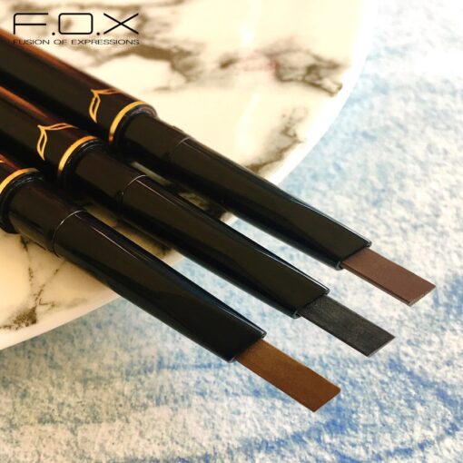 [Tặng kèm ngòi] Chì Kẻ Mày Đầu Tam Giác F.O.X Triangular Eyebrow With Mascara Brush 0.25g | BigBuy360 - bigbuy360.vn