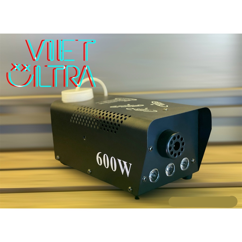 Máy Khói 600w Kèm Đèn Led