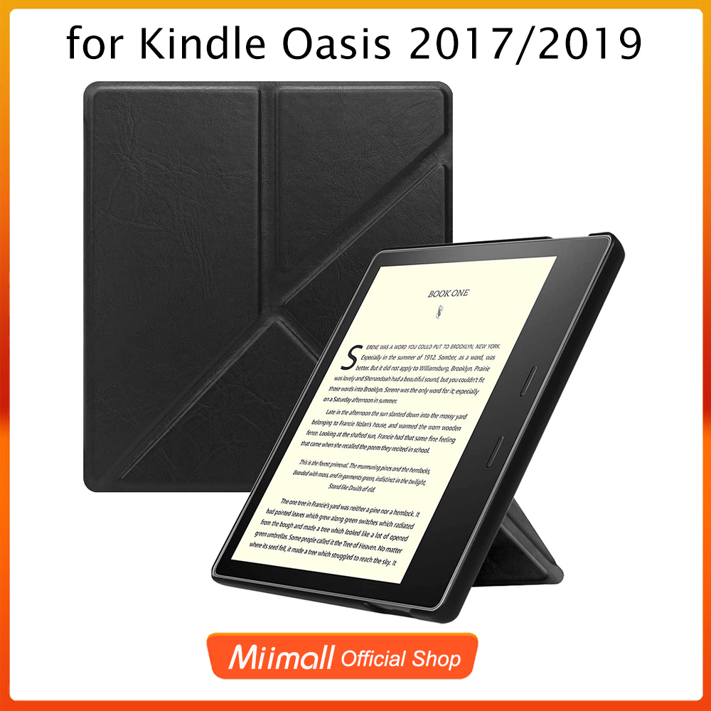 Bao Da Máy Đọc Sách Tự Động Tắt Mở Màn Hình Thông Minh Cho Kindle Oasis Thế Hệ 10 2019 Thế Hệ 9 2017