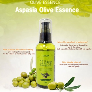 Serum Dưỡng Tóc Tinh Chất Olive Aspasia Oilve Essence 100ml Hàn Quốc