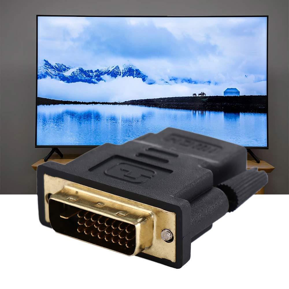 Bộ Chuyển Đổi AUGUSTINE DVI Sang HDMI|Cáp ChuyểN ĐổI Monito 1080p MàU Đen|Dây Cáp Chuyển Đổi DVI Sang HDMI Chuyên Dụng