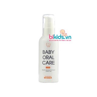 Wesser - Nước rơ lưỡi vệ sinh răng miệng cho bé