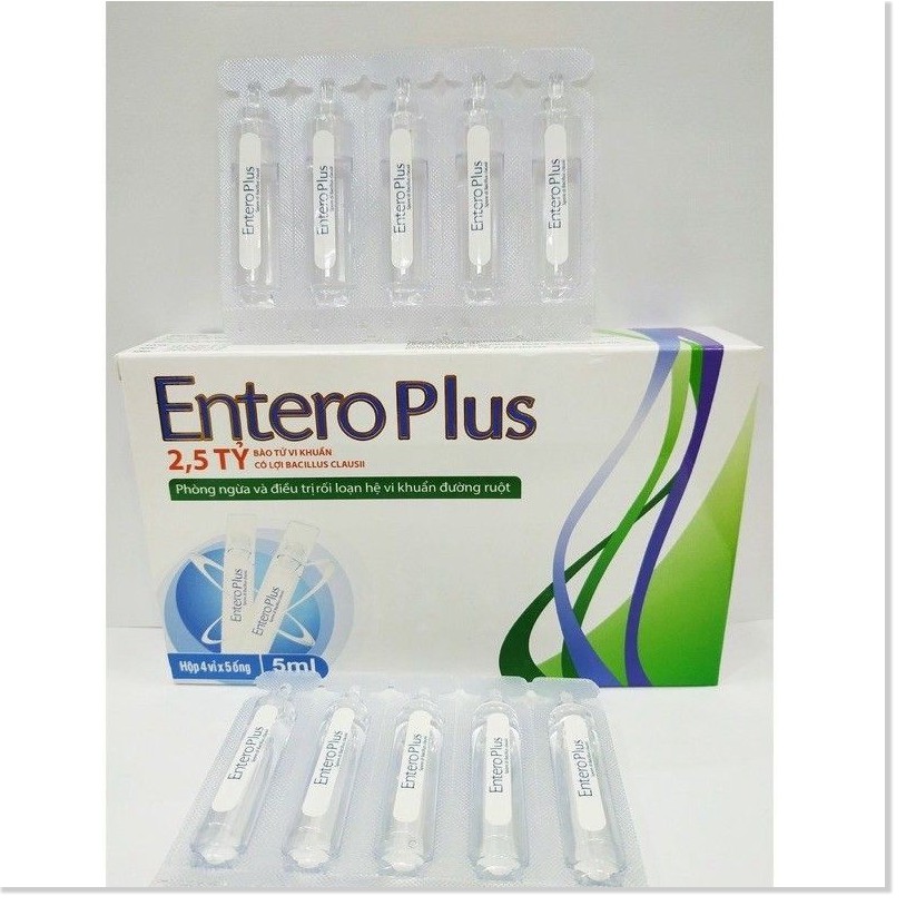 MEN VI SINH ENTERO PLUS CÂN BẰNG HỆ VI SINH ĐƯỜNG RUỘT HỘP 20 Ống