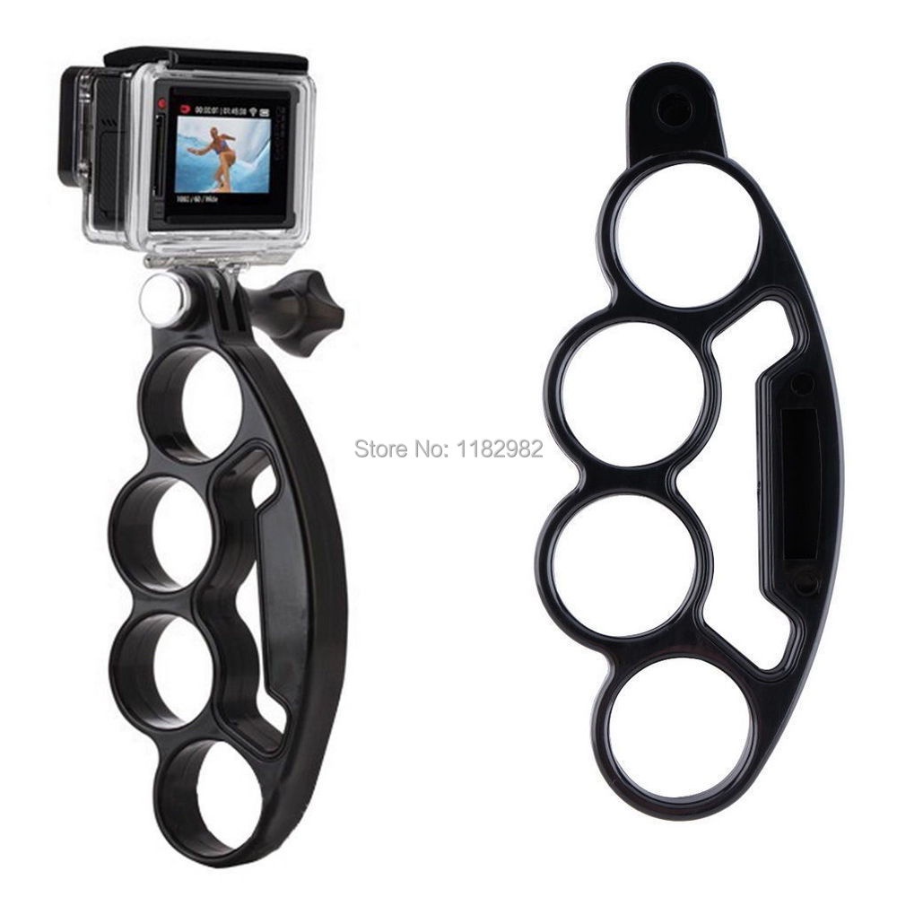 Giá đỡ máy ảnh GoPro Hero 4 3+ 3 2 yi Camera sj4000 sj5000 kèm ốc vít ngón tay