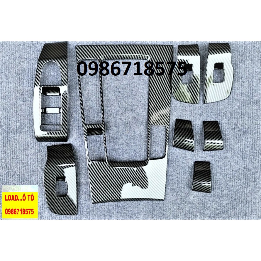 Ốp Nội Thất Carbon Xe Mazda 3 2020-2021 Mẫu Vân Carbon Cao Cấp