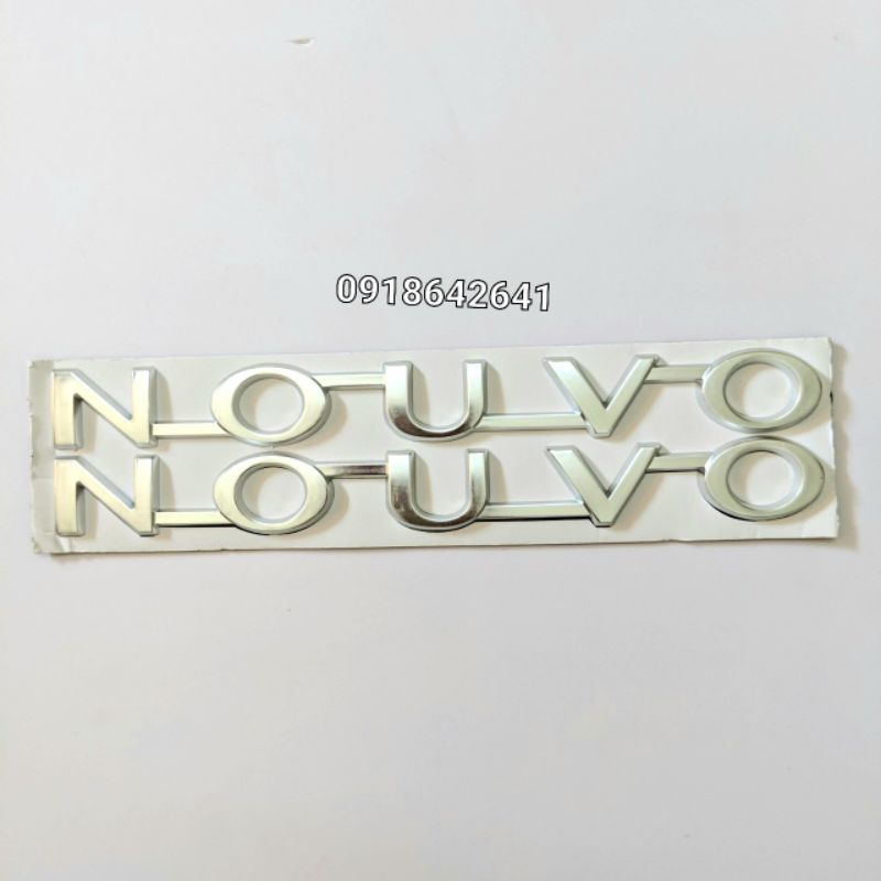 Bộ tem chữ Yamaha Nouvo 6 xi cứng như zin